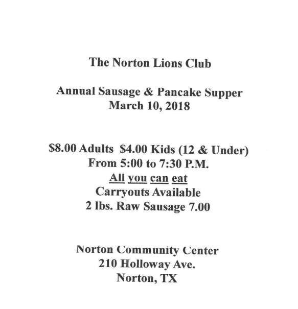 Norton Pancake Breakfast